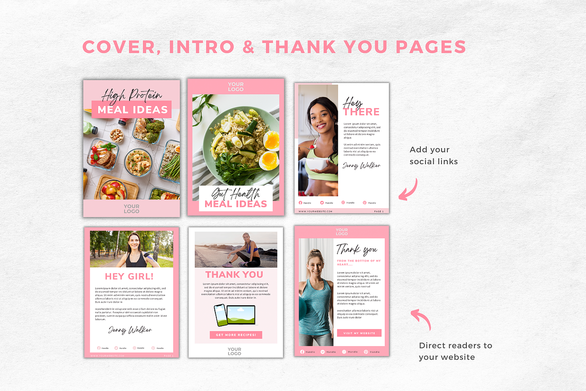 Nutrition Fitness Meal Plan eBook, a Marketing Template by Motion Studio (Photo 7 of 9)