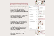 Systeme.io Blush Website Template, a Landing Page Template by Hayley's Digital Hub (Thumbnail 2 of 10)
