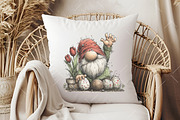 Whimsical Easter Gnome Clipart, an Illustration by OK Design (Thumbnail 5 of 6)