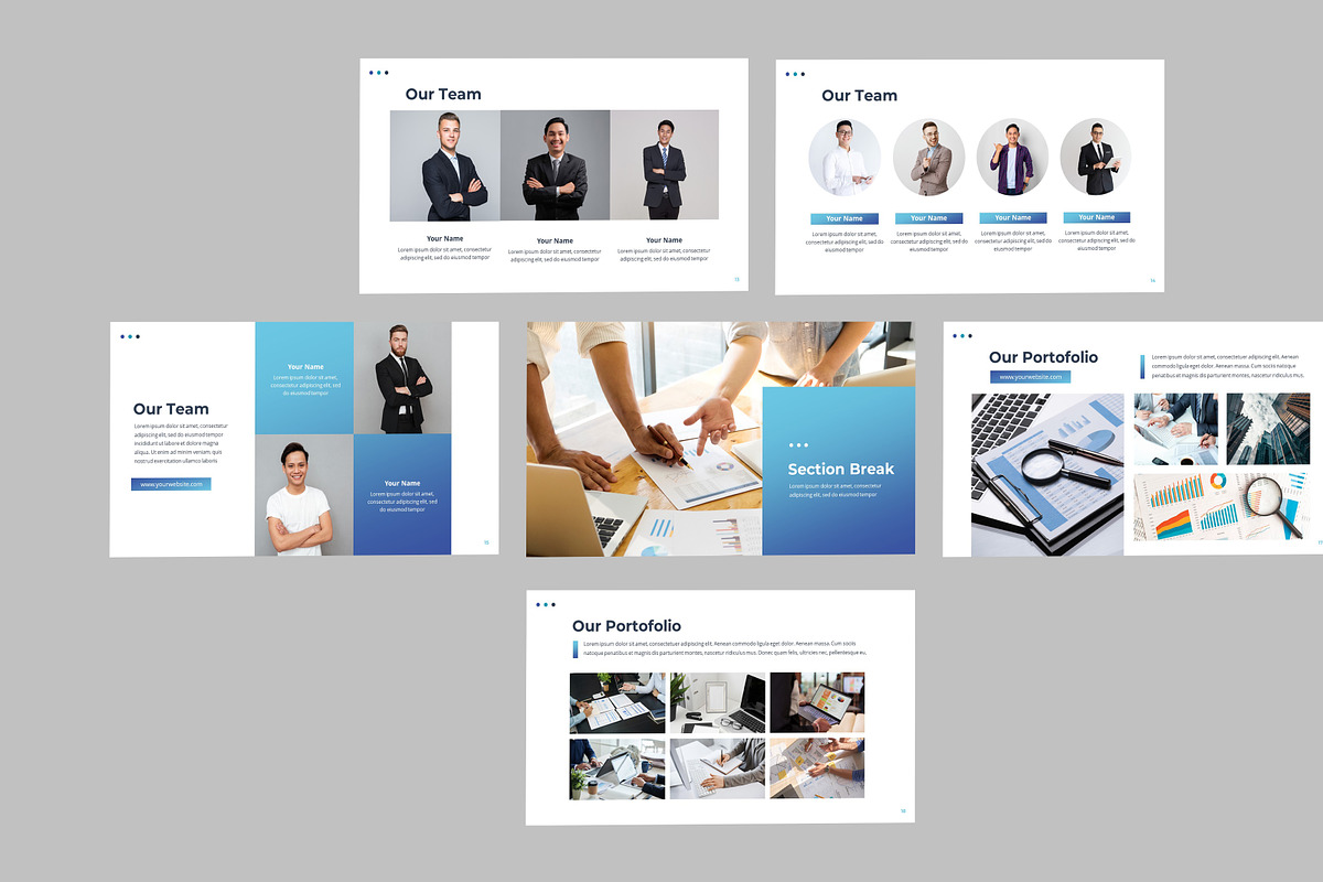 Marketing Business Presentation, a Presentation Template by Recreative (Photo 4 of 6)