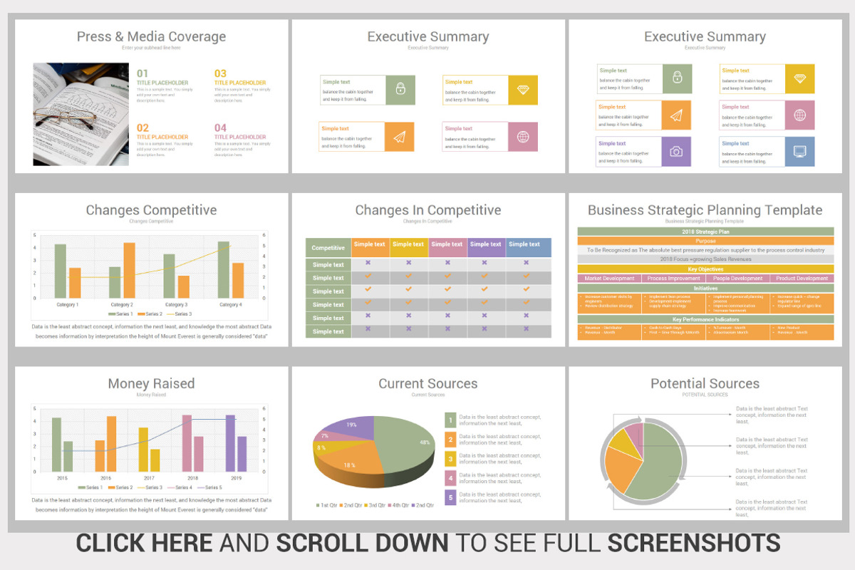 Multi Business PowerPoint Template, a Presentation Template by OceanArt (Photo 12 of 46)