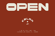 Cranial Bold Futuristic Display Font, a Sans Serif Font by Claymoon Lab (Thumbnail 6 of 9)
