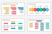 Flowchart PowerPoint Diagrams, a Presentation Template by SlideOne (Thumbnail 5 of 8)
