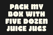 CS Quidle – Chunky Font, a Sans Serif Font by Craft Supply Co. (Thumbnail 5 of 8)