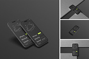 Iphone Mockup, an iPhone Mockup by Afif_studio (Thumbnail 1 of 5)