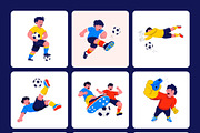 60 Football WorldCup Illustrations, a Sport Illustration by Brickclay (Thumbnail 11 of 11)