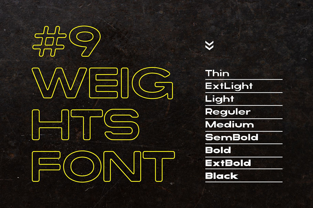 Servo - Bold Sans Serif, a Sans Serif Font by takoliko (Photo 4 of 11)