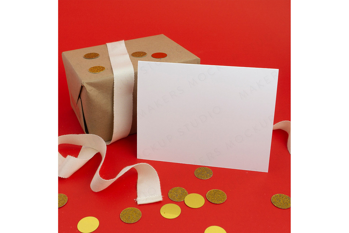 Christmas Card Mockup Bundle, a Product Mockup by Makers Mockup Studio (Photo 11 of 11)
