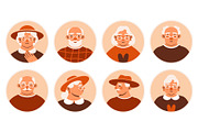Grandparent's Day. Active old age., a Person Illustration by Renberrry.Store (Thumbnail 9 of 10)