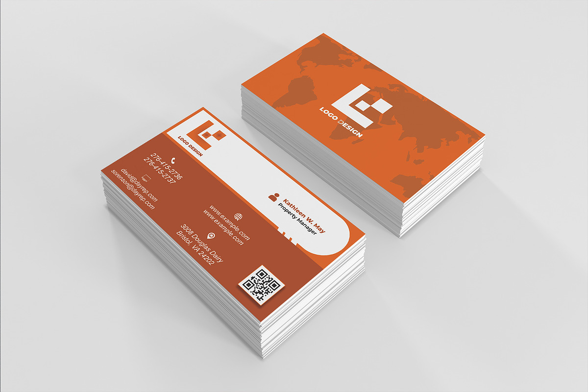 Bold Business Card PSD preview 7