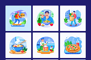 Food Illustration Art Set, a Food Illustration by Prosymbols (Thumbnail 7 of 9)