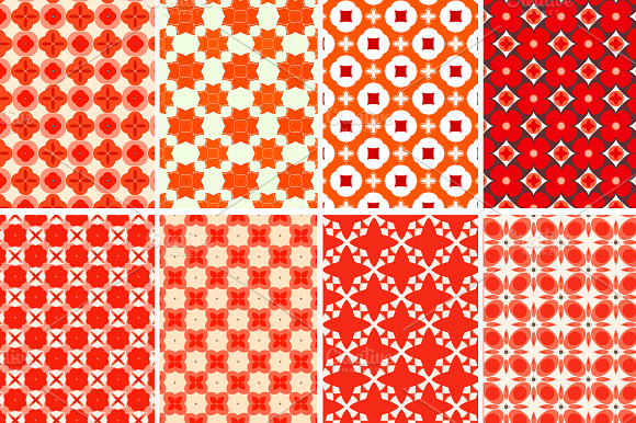 8 Wonderful Beautiful Red Patterns