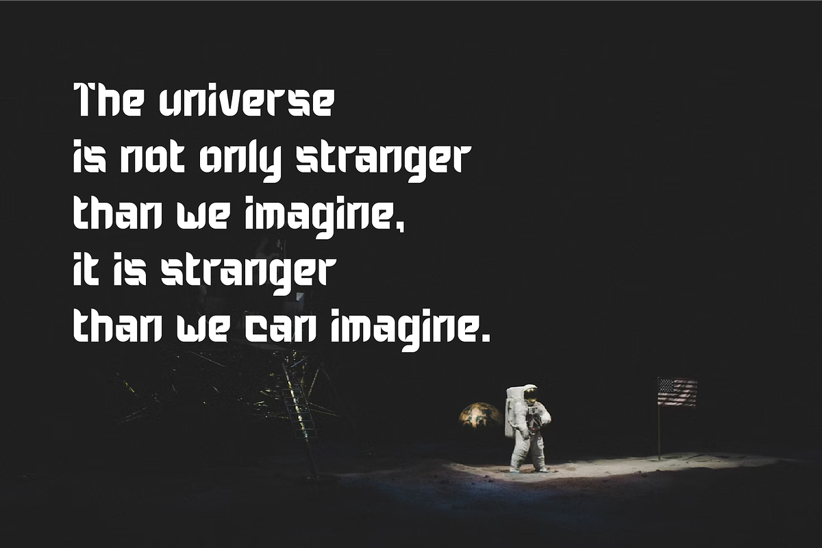 Anomaly Space - Sci-Fi font, a Sans Serif Font by Badsign Type (Photo 6 of 8)