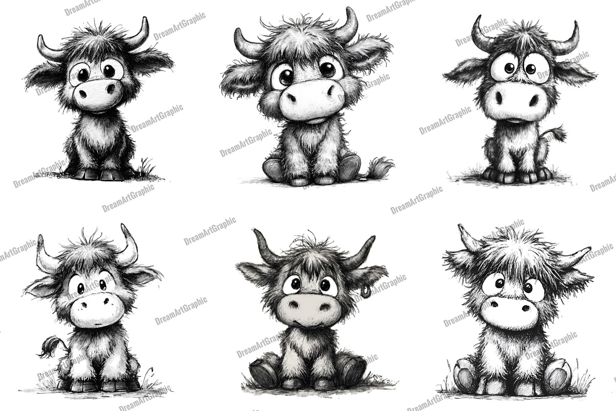 Whimsical Baby Animal SVG Bundle, an Illustration by DreamArtGraphic (Photo 4 of 5)