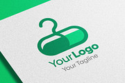 Pharma Wear Logo Template, a Branding & Logo Template by Grapixy (Thumbnail 1 of 3)