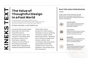 Kineks Text | Neo-Grotesque Typeface, a Sans Serif Font by By Kineks (Thumbnail 3 of 10)