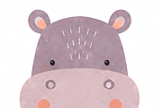 Cute Kids Wild Animals Clipart, an Animal Illustration by Wowly Design (Thumbnail 12 of 20)