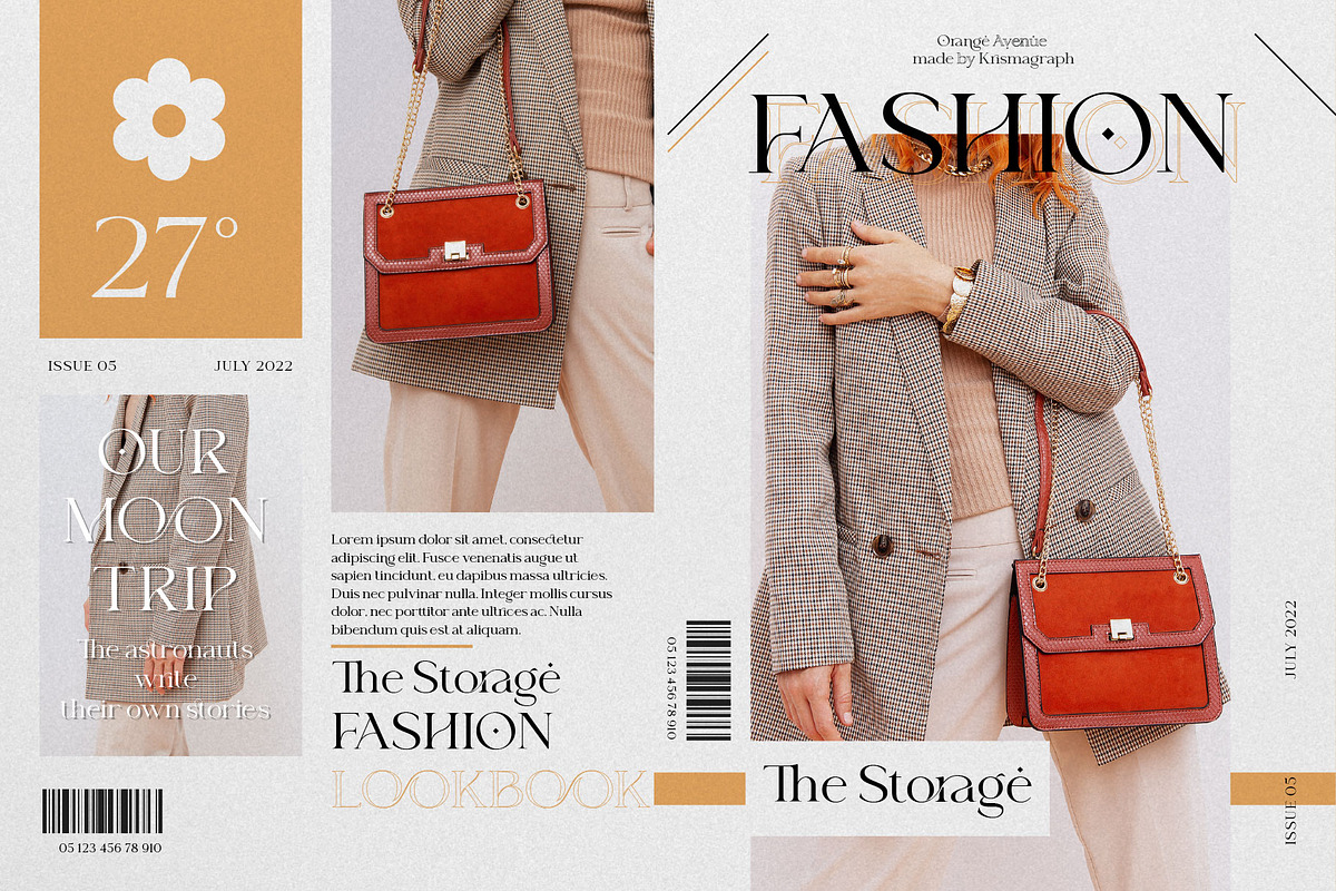 Orange Avenue | Ligature Serif Font, a Serif Font by Krismagraph (Photo 2 of 12)