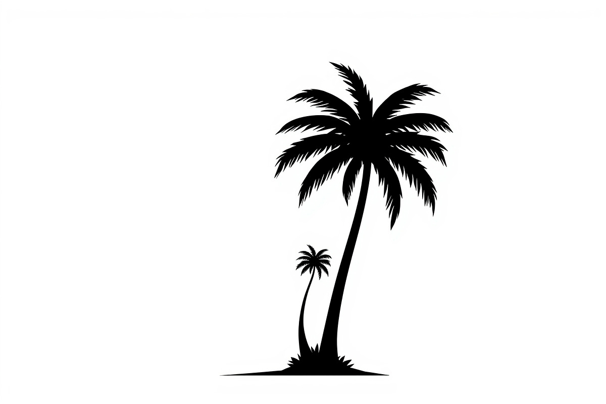 Tropical Palm Tree Silhouette Bundle, an Illustration by Amazin_art (Photo 9 of 21)