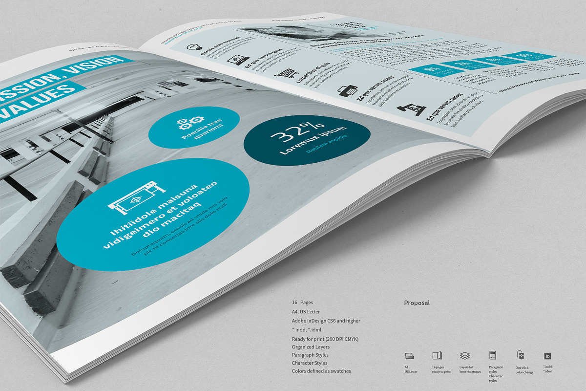 Corporate Brochure, a Brochure Template by TypoEdition (Photo 5 of 5)