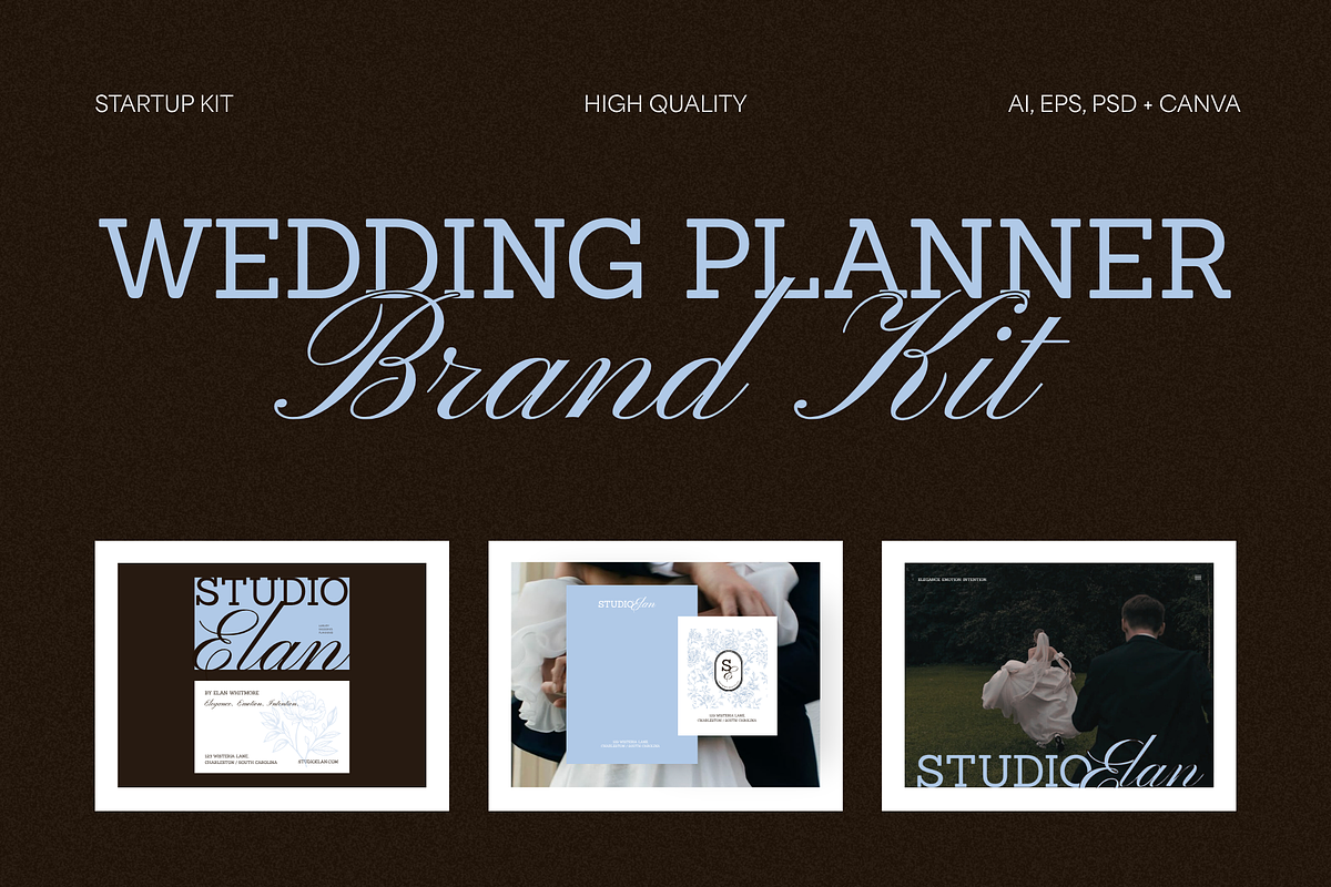 Studio Elan | Branding Kit, a Branding & Logo Template by Comma Zero Studio (Photo 1 of 8)