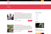 Charitas/Foundation WordPress Theme, a WordPress Template by WPlook WordPress Themes (Thumbnail 2 of 5)