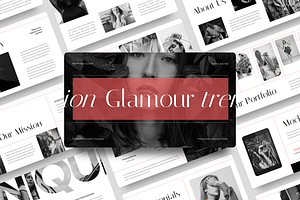 Glamour -  Fashion Powerpoint, a Presentation Template by YossyOneStd