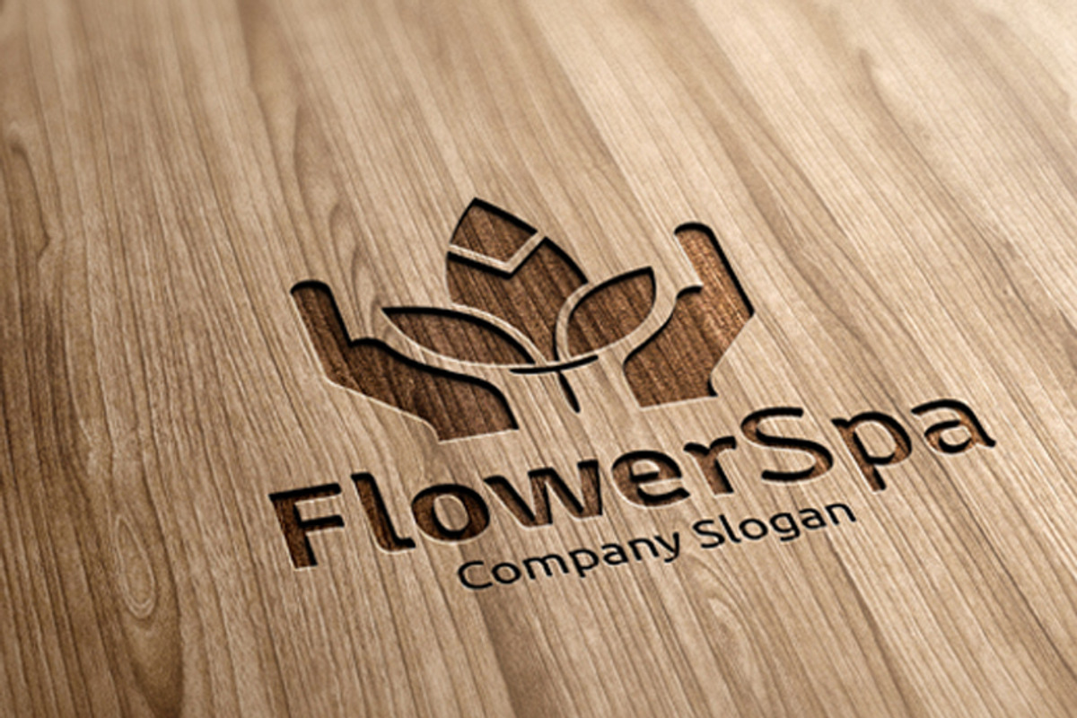 Flower Spa Logo, a Branding & Logo Template by rotree_man (Photo 1 of 3)