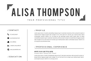 Modern CV/Resume Template