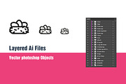 Easter Icons, an Outline Icon by Sooodesign (Thumbnail 2 of 2)