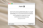 Aesthetic Elegant Romantic Script, a Script Font by Nonceni (Thumbnail 12 of 12)