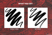 12 Lettering Brushes for Procreate, a Brush Add-On by Studio&Story (Thumbnail 7 of 7)