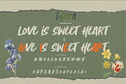 Thora – Playful Display Typeface, a Handwritten Font by Almarkhatype (Thumbnail 7 of 8)