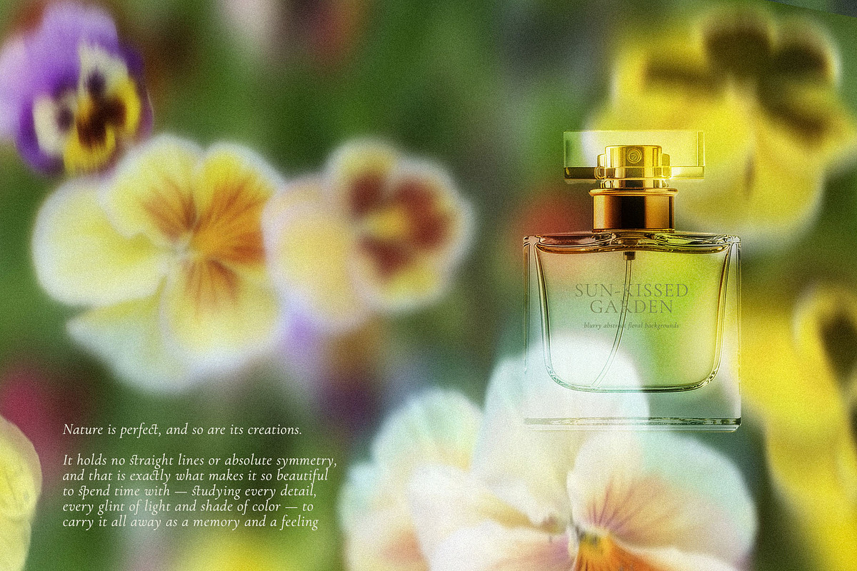 Blurry Flowers Abstract Backgrounds, a Background Graphic by Yuliya Derbisheva (Photo 4 of 15)