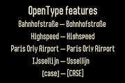 BusMatrix Regular & Condensed, a Font by Studio Dot by dot (Thumbnail 3 of 8)