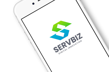 Servbiz I S Letter Logo
