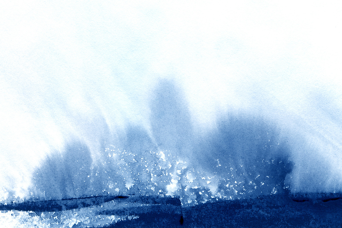 Blue watercolor backgrounds, a Texture Graphic by Soffi Sk (Photo 3 of 11)