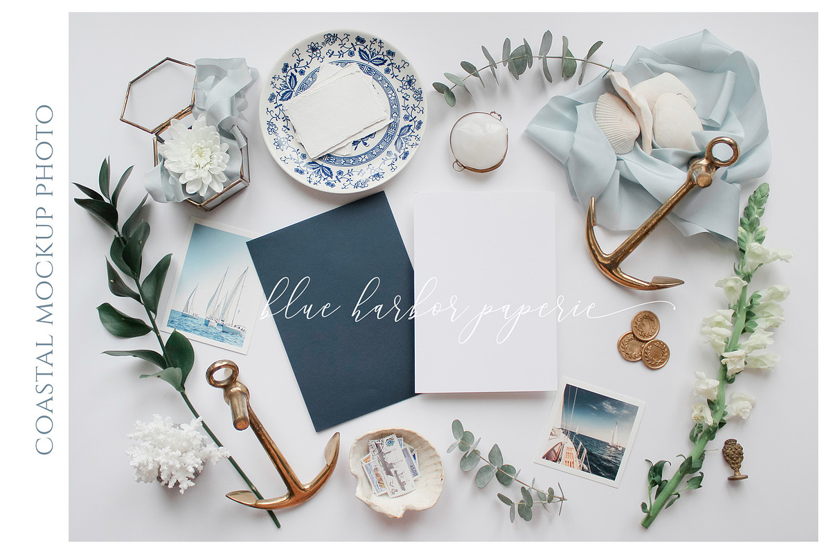 Coastal Stationery Set, a Photo by BlueHarborPaperie (Photo 4 of 6)