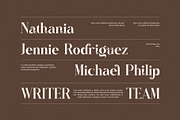 Random Elegant Serif Font, a Serif Font by Graphicxell (Thumbnail 5 of 8)