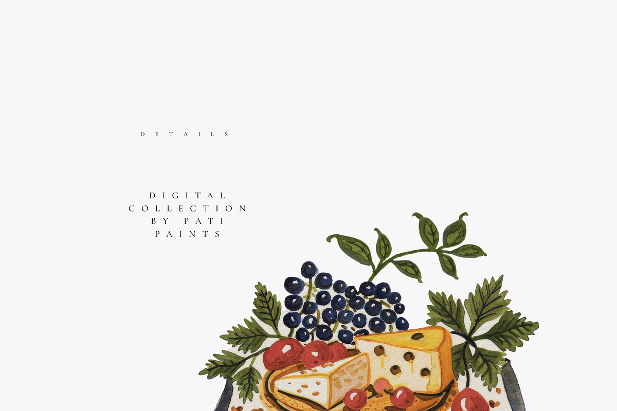 Thanksgiving Food Clipart Bundle, an Illustration by Pati Paints (Photo 11 of 13)