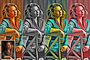 Realistic Digital Oil Painting, an Action Add-On by U_Design (Thumbnail 6 of 9)