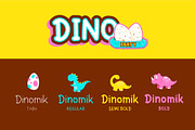 Dinomik fun comic font, a Font by Mightyfire (Thumbnail 2 of 5)
