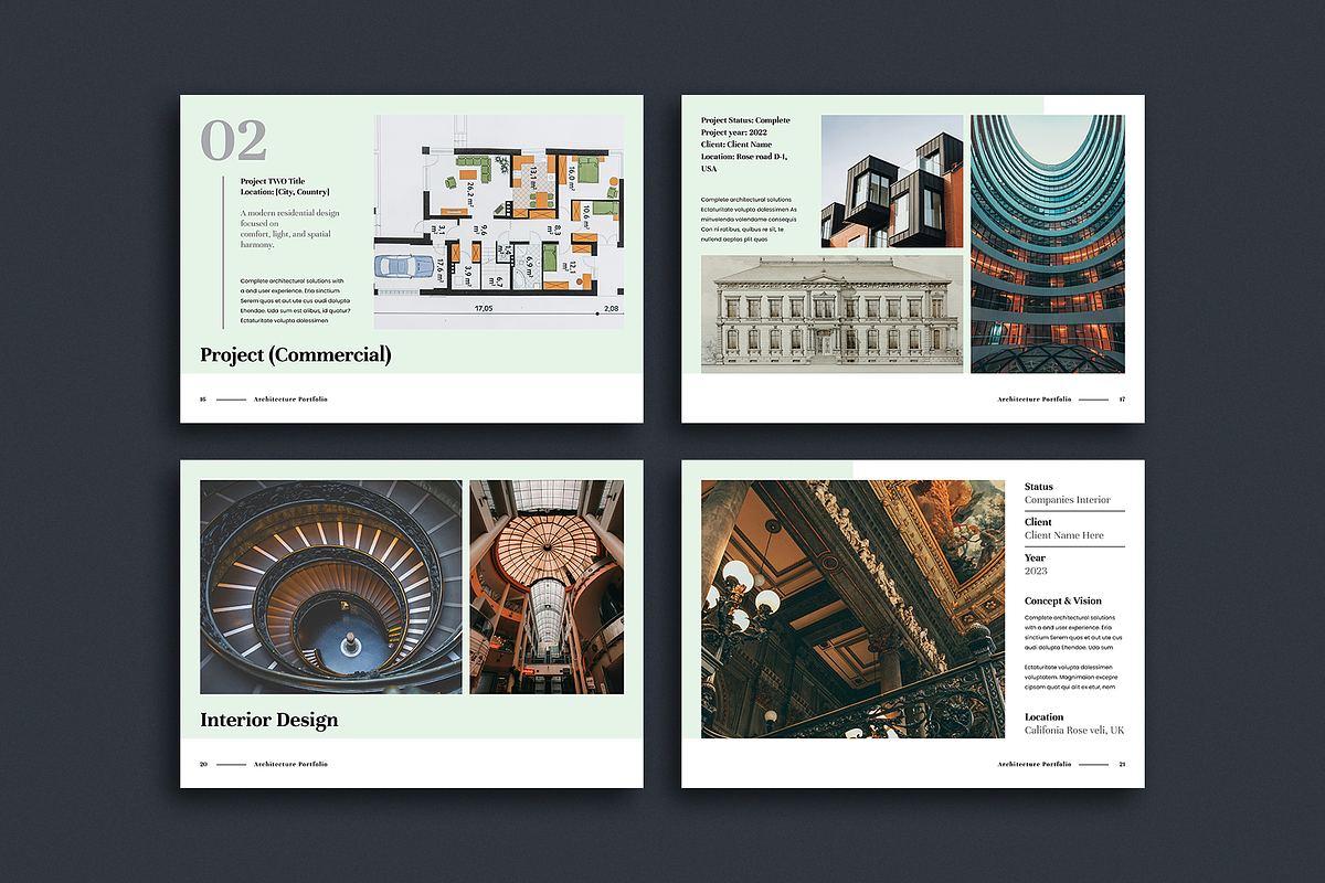 Architecture Portfolio | Canva, a Brochure Template by ArtisticLand (Photo 6 of 13)