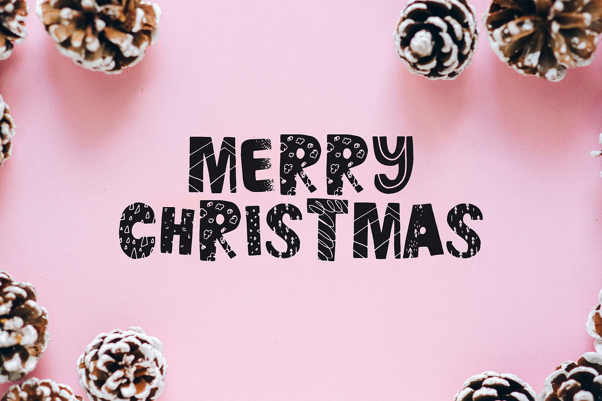 Winter Delight Christmas font, a Handwritten Font by supfonts (Photo 9 of 9)