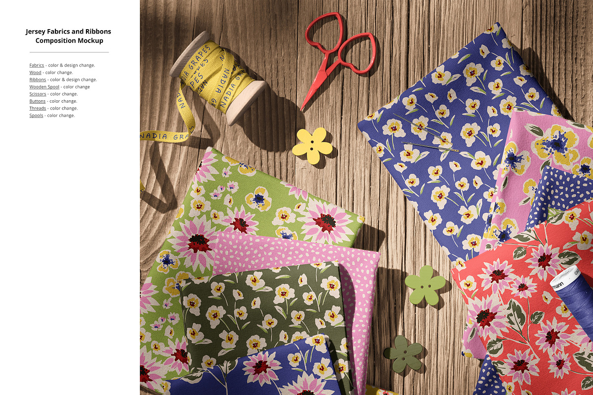 Fabric Factory v.8 Mockup Bundle, a Merchandise Mockup by creatsy5 (Photo 9 of 53)
