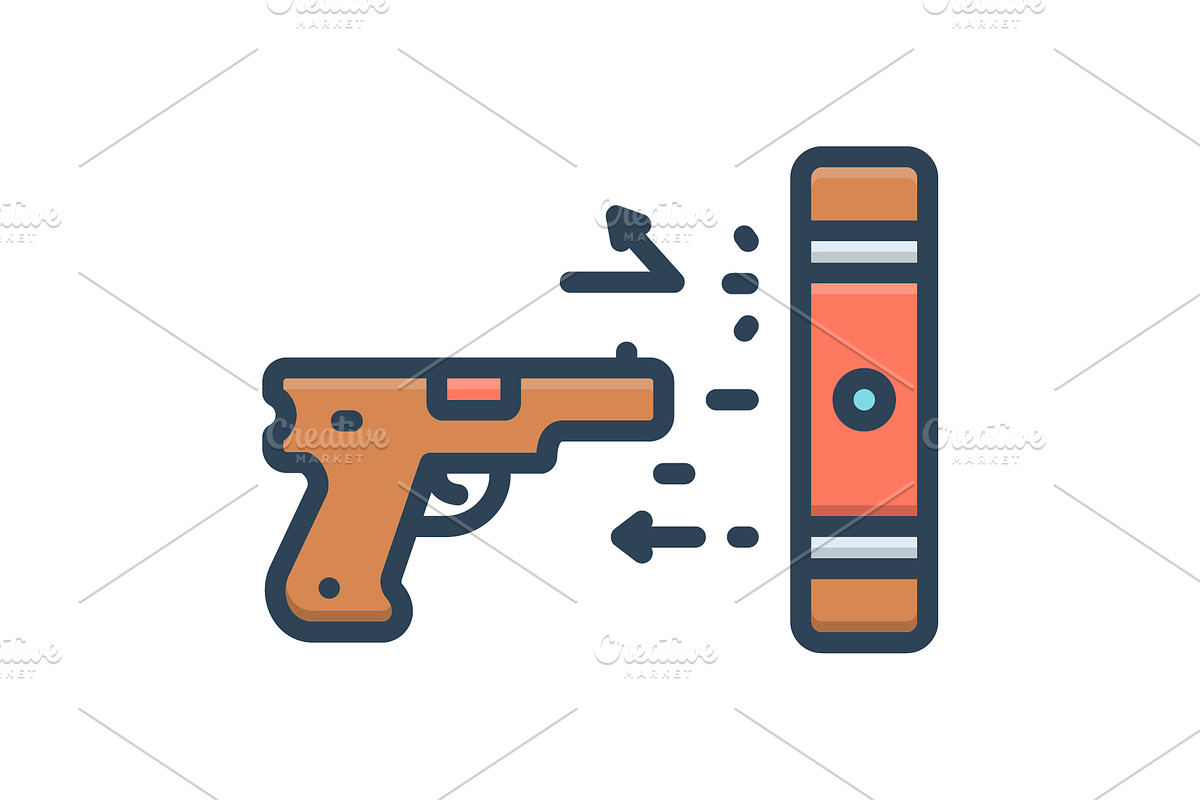 Defense safeguard color icon, a Duotone Icon by Creative priyanka