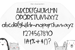 Animal Crackers - A Fun Font