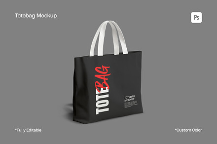 Totebag Mockup, a Merchandise Mockup by sweetmaroon.studio