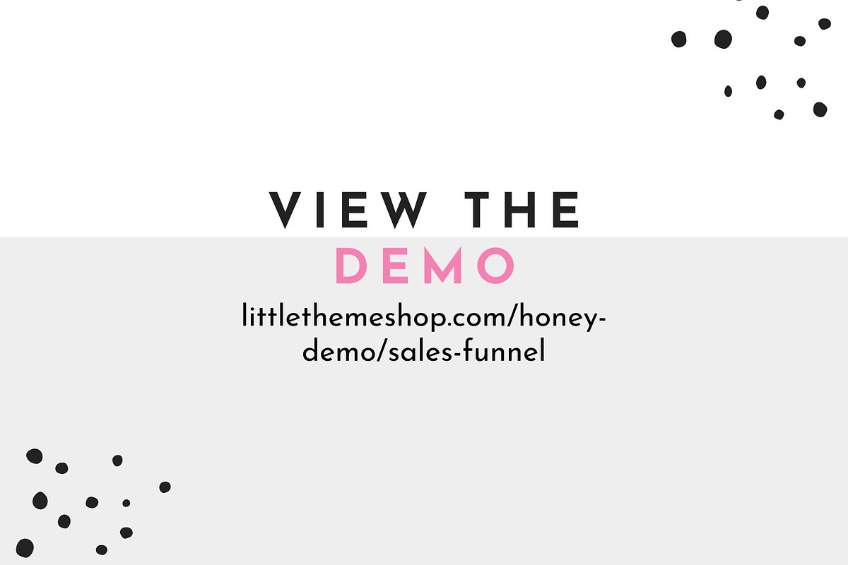 Pink Sales Funnel Templates Set, a WordPress Template by ltsdesigns (Photo 7 of 7)