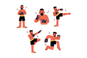 Character MMA Man Vol 1, a Sport Illustration by SLAB! Design (Thumbnail 2 of 3)